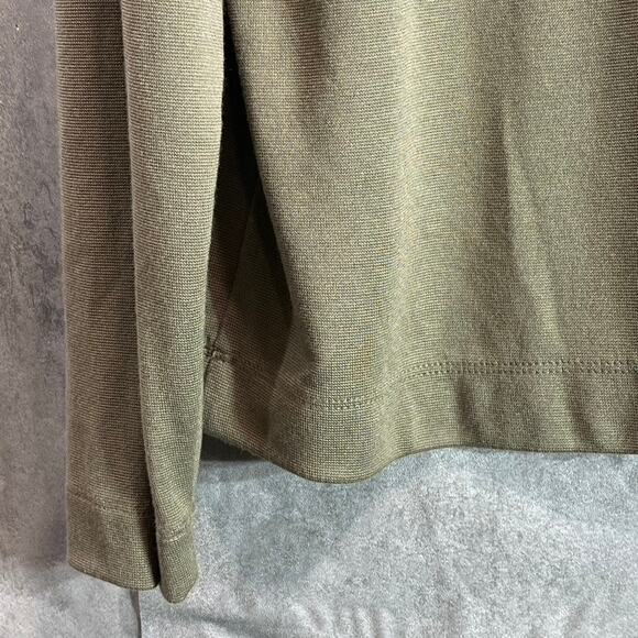 THEORY Men's Wassabi Gaskell NL Animone Milano Crewneck Long Sleeve T-Shirt - Picture 6 of 10